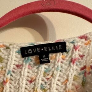 Love Ellie Multicolor Women's Knit Sweater